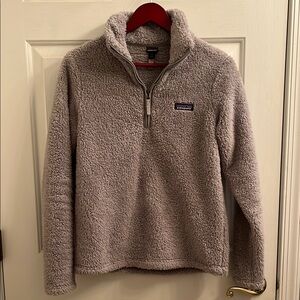 Patagonia Gray Fleece Pullover